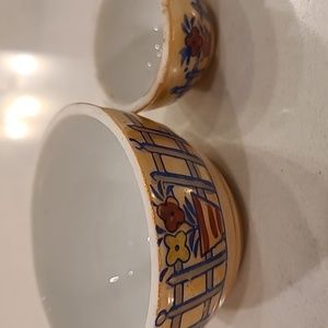 Vintage Japan Nesting spice / pinch bowls